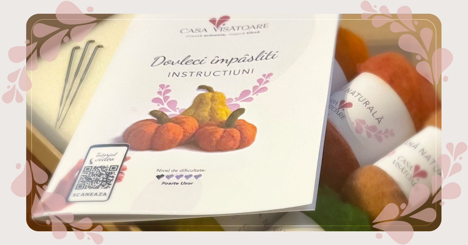 Continut KIT de impaslit dovleci