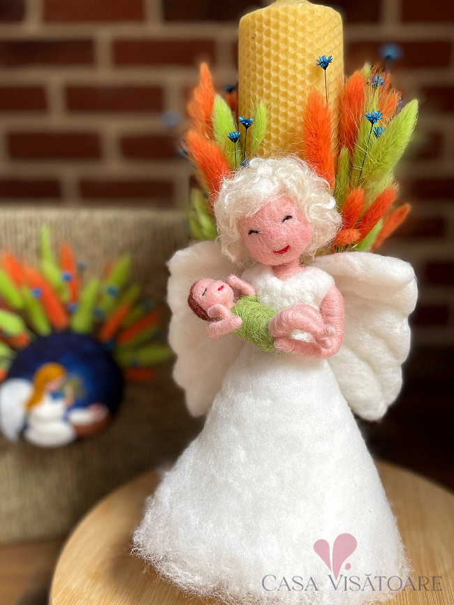 Lumanare botez Gabriel