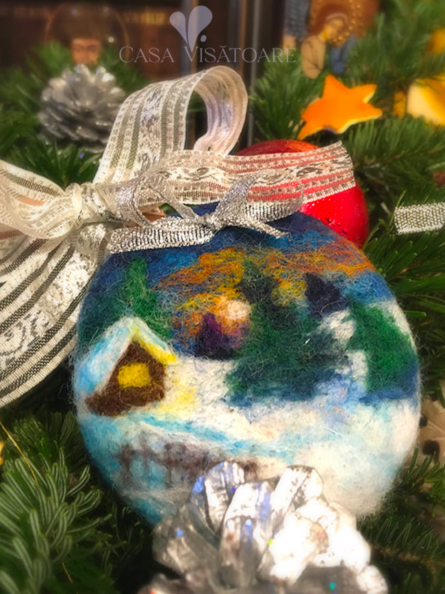 Glob peisaj de iarna